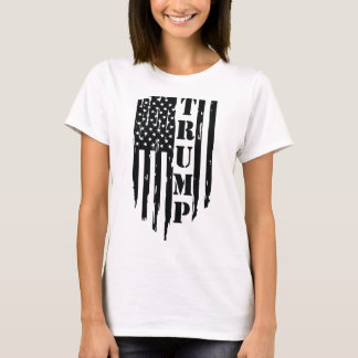 Trump American Flagga Women's T-shirt