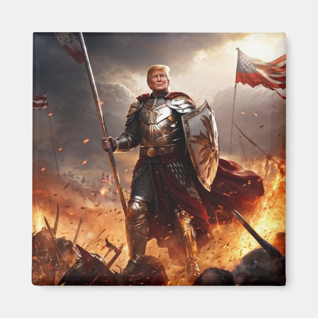 "Trump American Guardian Magnet" Magnet (Framsidan)
