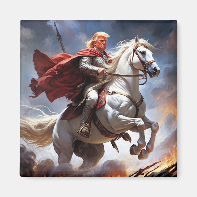Trump American Knight Magnet (Framsidan)