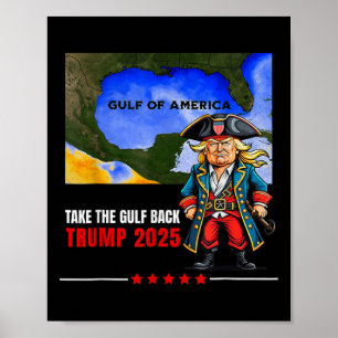 Trump America's Bukt tar Bukt Ck-fonen Poster