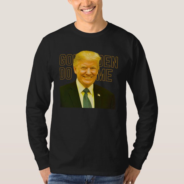 Trump America's Favorite Golden Dome Trump Hair Go T Shirt (Framsida)