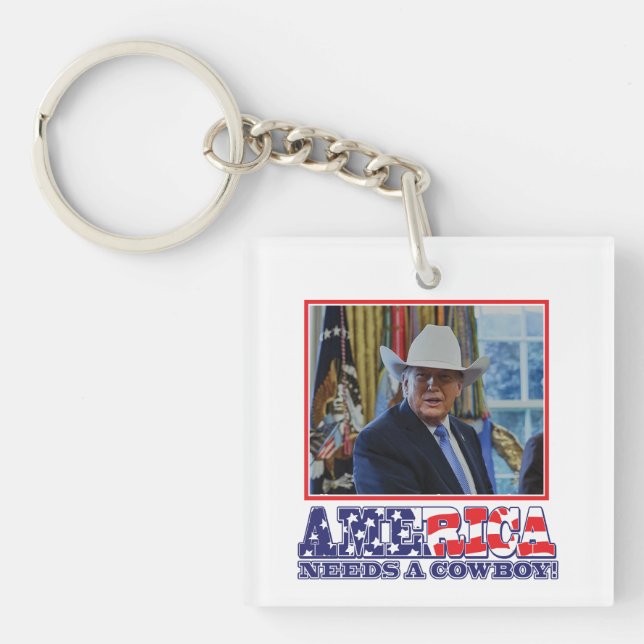 Trump - Amerika behöver en cowboy (Framsidan)