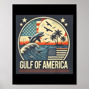 Trump Amerikanska Bukt-Mexikos president Trump 1 Poster