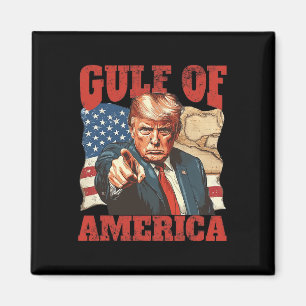 Trump Amerikanska Bukt-Mexikos president Trump 4 Magnet