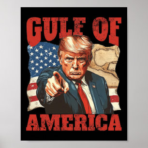 Trump Amerikanska Bukt-Mexikos president Trump 4 Poster