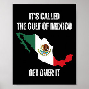 Trump Amerikanska Bukt Mexikos president Trump Buk Poster