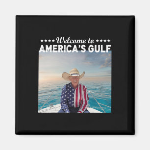 Trump Amerikanska Bukt vid Mexikos president Trump Magnet