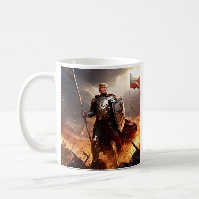 Trump amerikanska Guardian Coffee Mugg (Vänster)
