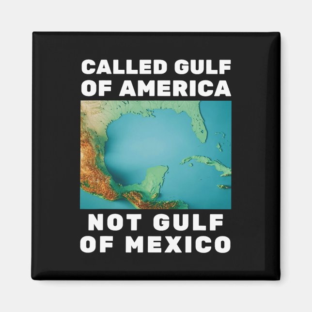 Trump Amerikas Bukt, inte Bukt i Mexiko Magnet (Framsidan)