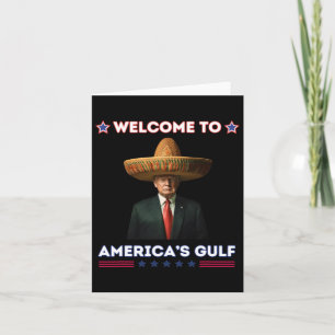Trump Amerikas Bukt Mexikos president Trump Funny Kort