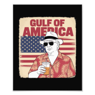 Trump Amerikas Mexikanska Golf President Trump Fototryck