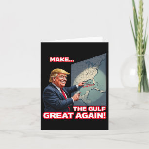 Trump Amerikas president i Bukt Mexiko Trump Kort