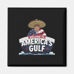 Trump Amerikas president Trump Somber, Mexiko Bukt Magnet