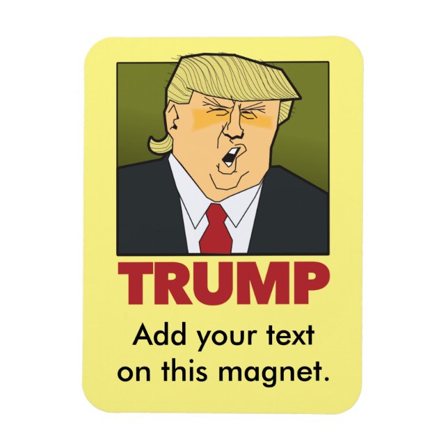 TRUMP-anpassadets magnet (Vertikal)