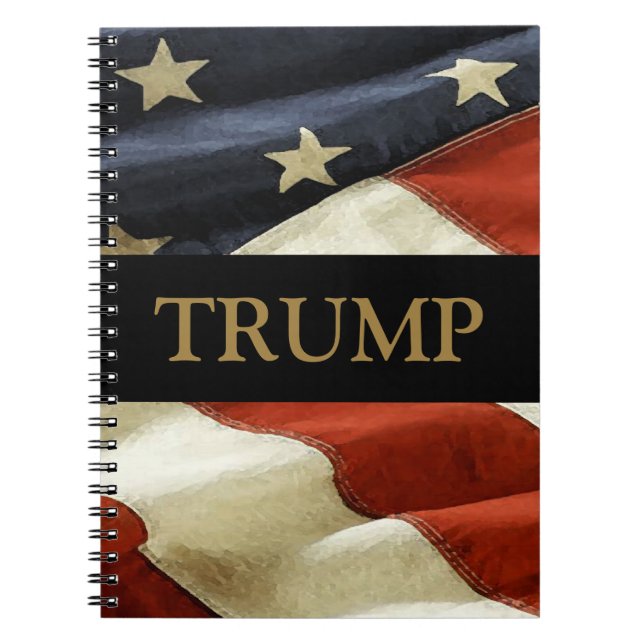 TRUMP ANTECKNINGSBOK (Framsidan)