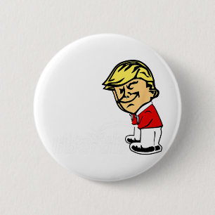 Trump Anti Liberal Donald Trump Pissing på Liberal Knapp