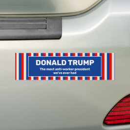 Trump Anti-Worker President Bildekal