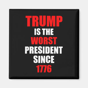 Trump är den sämsta presidenten sedan 1776 magnet