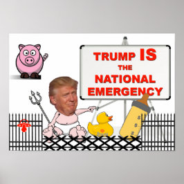 Trump ÄR det nationella akutet/antitrumpen, Poster