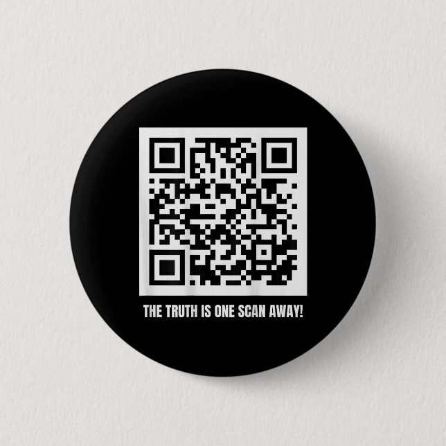 Trump är din ordförande - Qr Trump Code Knapp (Framsida)