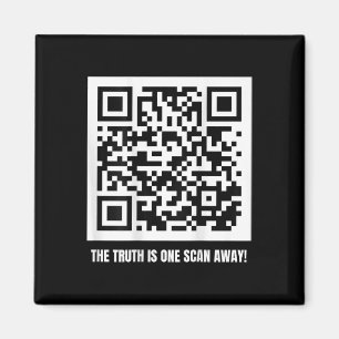 Trump är din ordförande - Qr Trump Code Magnet