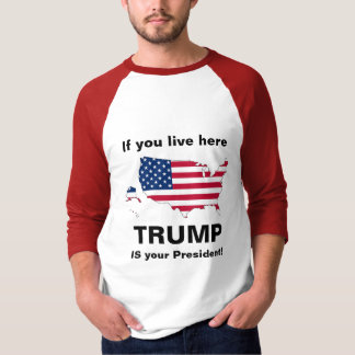 Trump är din president! t shirt