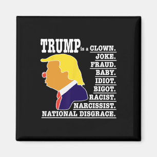 Trump är en clown magnet