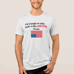 Trump är en diktator Amerika i nöd T Shirt
