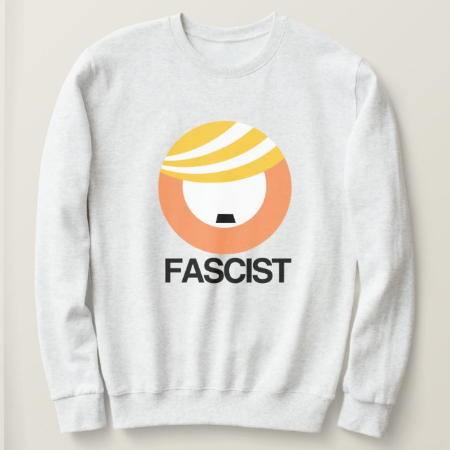 Trump är en fascist t shirt (Design framsida)