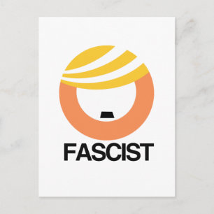 Trump är en fascist vykort