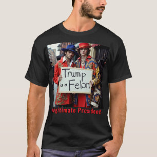 Trump är en felon Impeach Trump T Shirt