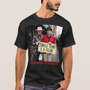 Trump är en felon Impeach Trump T Shirt
