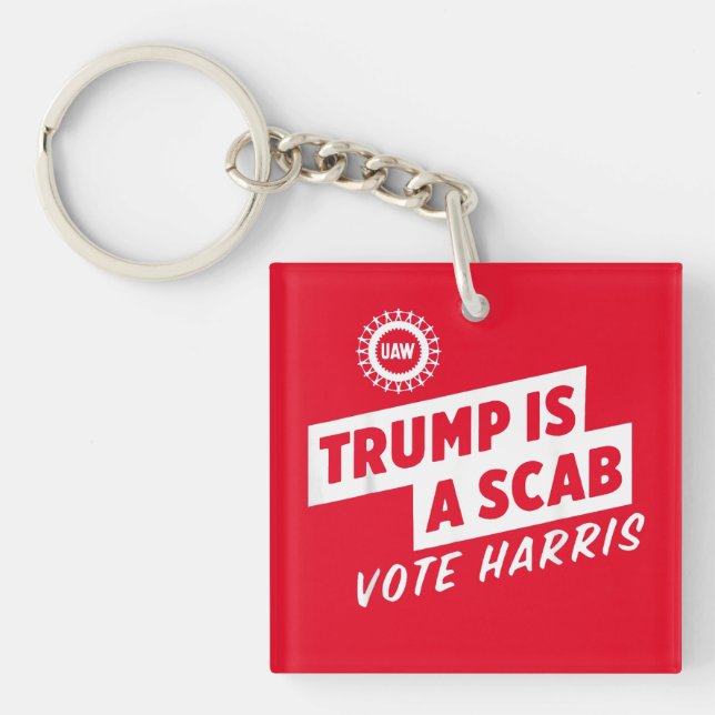 Trump är en Scab Vote Harris 2024 President (Framsidan)