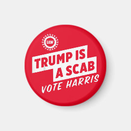 Trump är en Scab Vote Harris 2024 President Magnet