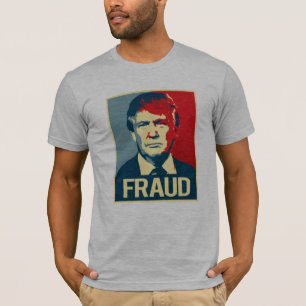 Trump är ett bedrägeri -.png t-shirt