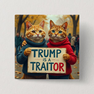Trump är ett politiskt kattspel. knapp
