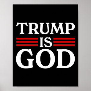 Trump Är Gud Roligt Trump Är Gud 2  Poster