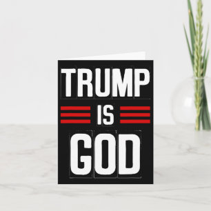 Trump är Guds underliga trump Kort