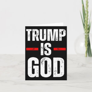Trump är Guds underliga trump Kort