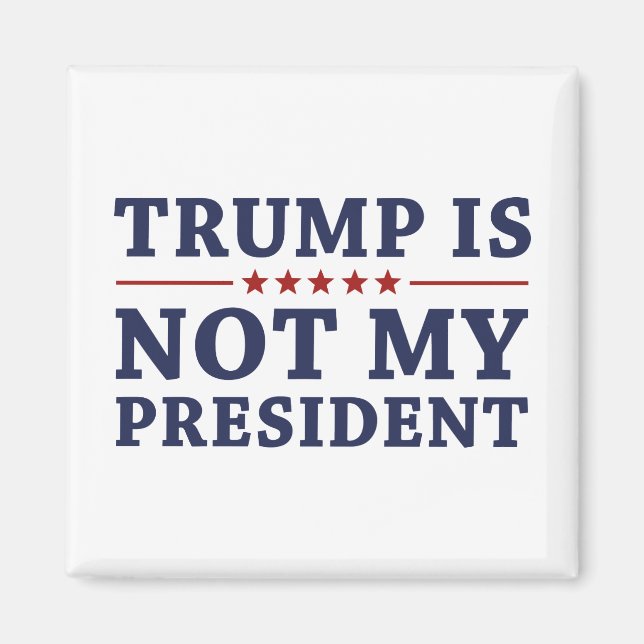 Trump är inte min talman magnet (Framsidan)