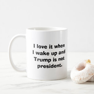 Trump är inte president mugg