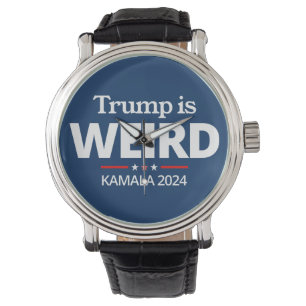 Trump är Konstig, Funny Anti-Trump, 2024 Kamala Armbandsur