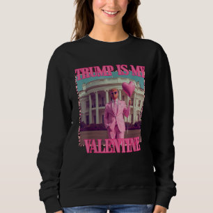 Trump är min Alla hjärtans dag 2025 T Shirt