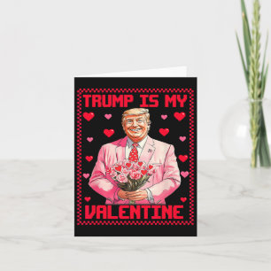 Trump är min Alla hjärtans dag Donald Trump 47:e p Kort