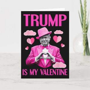 Trump Är Min Alla Hjärtans Dag Rolig Alla Hjärtans Kort