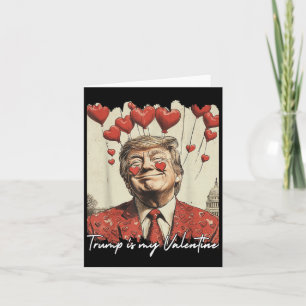 Trump Är Min Alla Hjärtans Dag Rolig Trump Alla Hj Kort