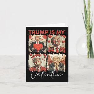 Trump Är Min Alla Hjärtans Dag Rolig Trump Alla Hj Kort