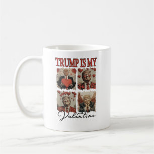 Trump är min hjärtans ljuva humortrast kaffemugg