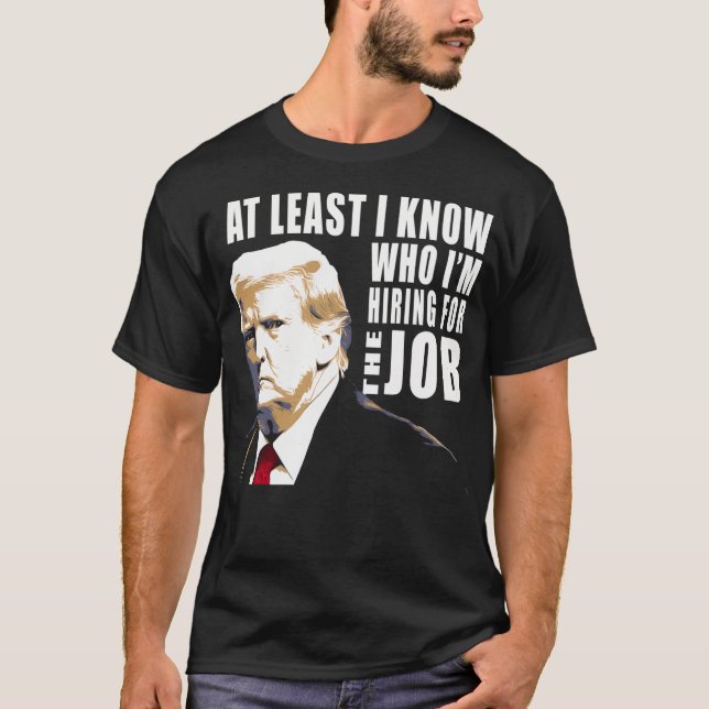 Trump är min kandidat T Shirt (Framsida)