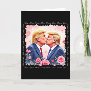 Trump är min valentin skjorta - Trump Alla hjärtan Kort